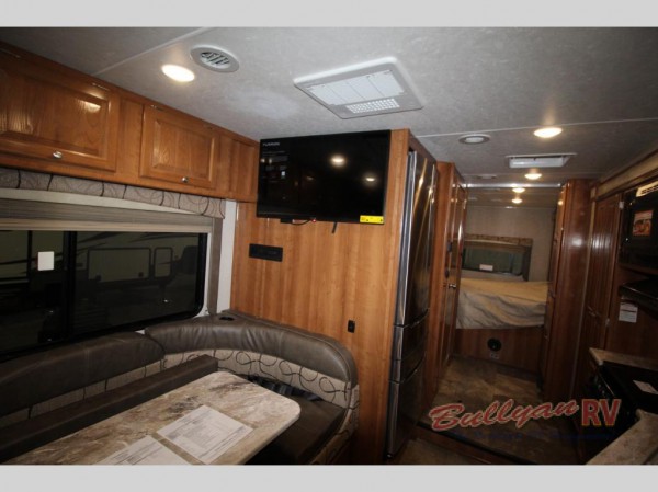 Leprechaun Class C motorhome interior