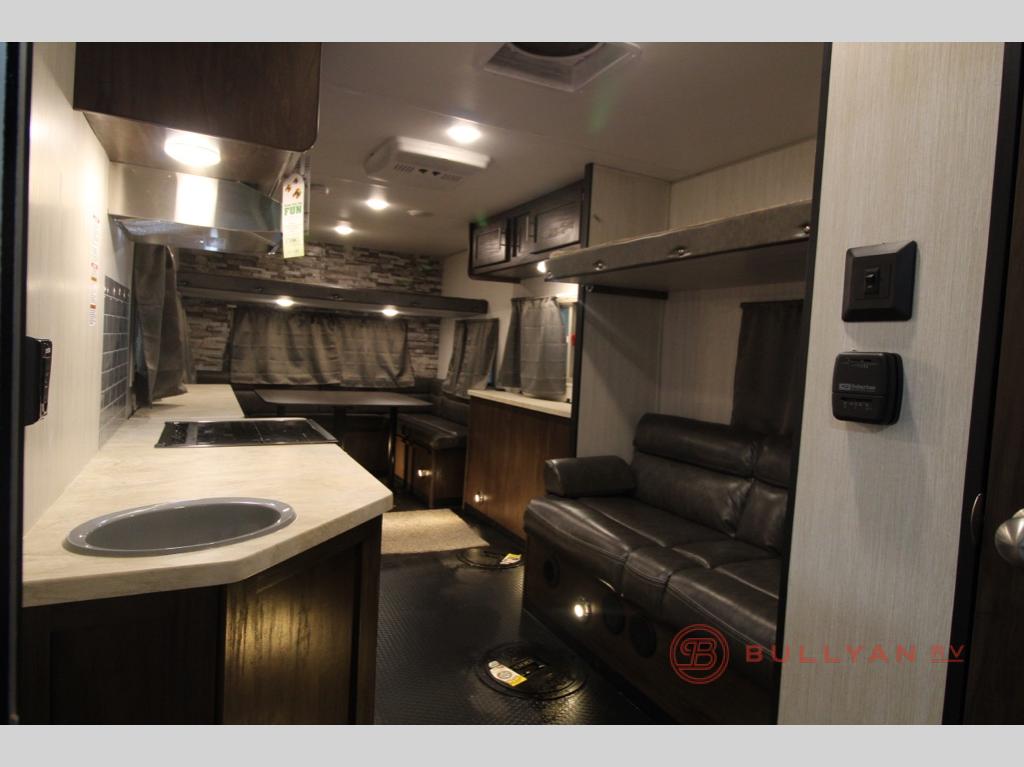 kitchen in New 2019 Forest River RV Cherokee Grey Wolf 16 GR