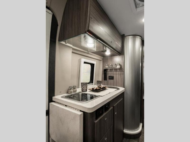 winnebago travato motorhome review kitchen