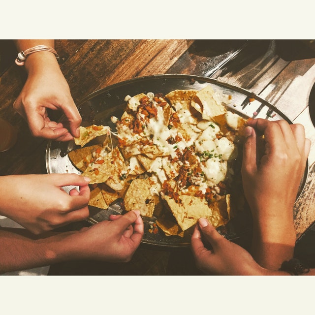 campfire nachos